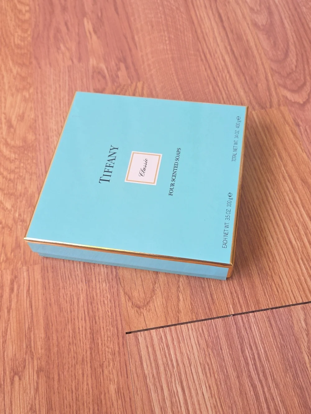 Tiffany & Co. Classic 4 Scented Soaps SEALED 14oz NWT In Box